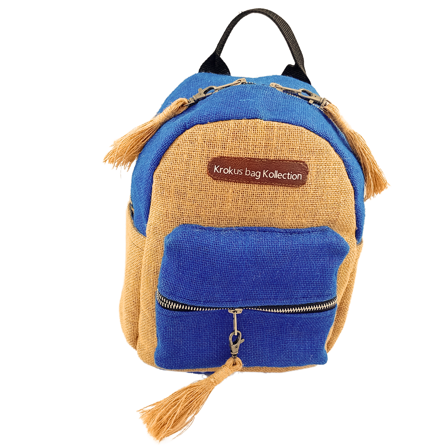 Two-Tone Mini-Backpack, Royal Blue