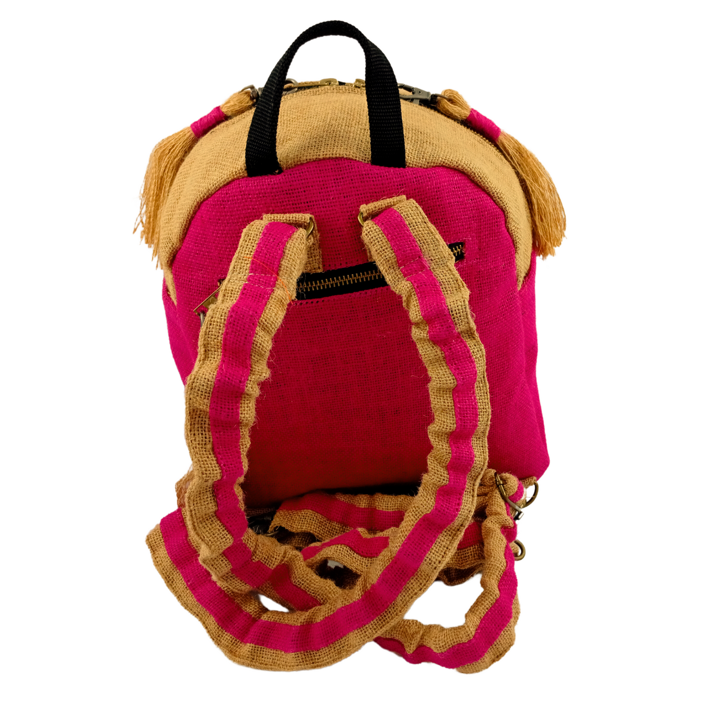 Two-Tone, Mini-Backpack, Rose Pink