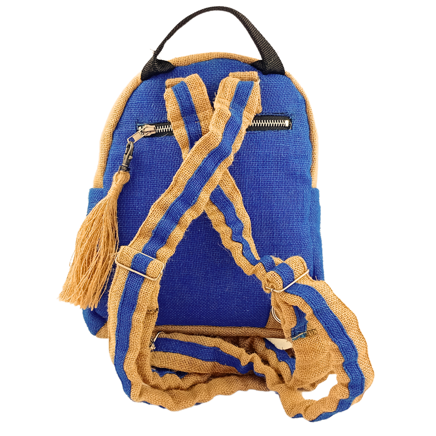 Two-Tone Mini-Backpack, Royal Blue