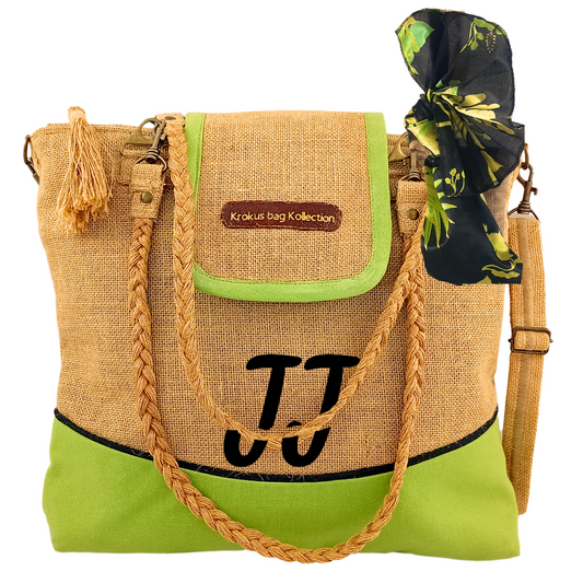 Plant-Powered Personalized Tote