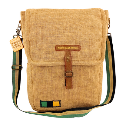 Black-Gold-Green Inspired Messenger Bag